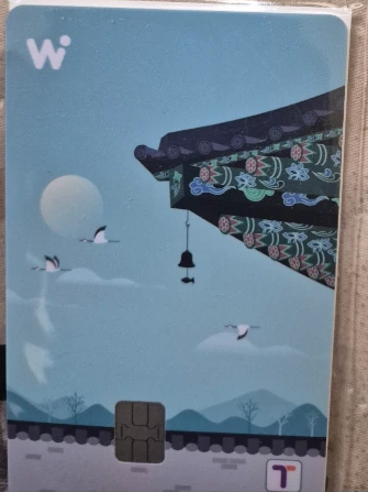TMONEY TRAVEL CARD+ and WOWPASS product photograph